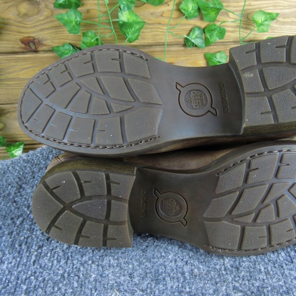 Born Brown Leather Ankle Boots - Picture 7 of 8